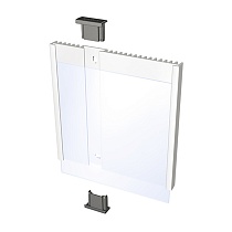 Табличка информационная настенная Durable Info Sign, 149 x 148.5 мм, металл